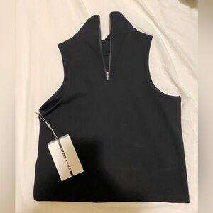 DKNYC zipper tank top